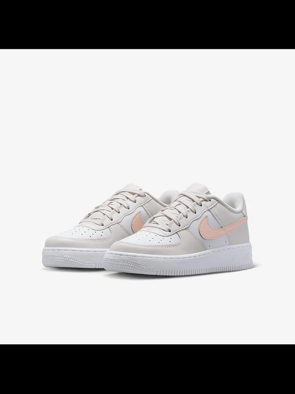 Nike AF1 Low (Big Kid) Phantom/Summit White/Echo Pink